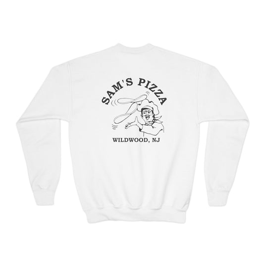 Sam's Pizza Palace Youth Crewneck Sweatshirt