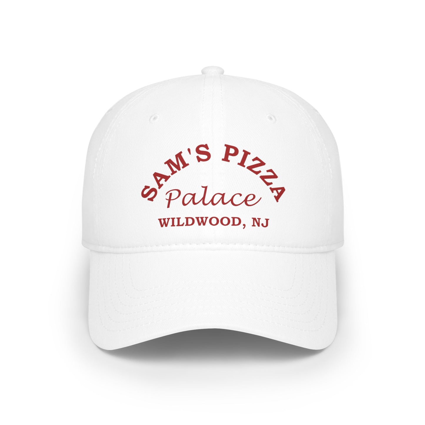 Authentic Sam's Pizza Palace Baseball Hat (Red Logo)