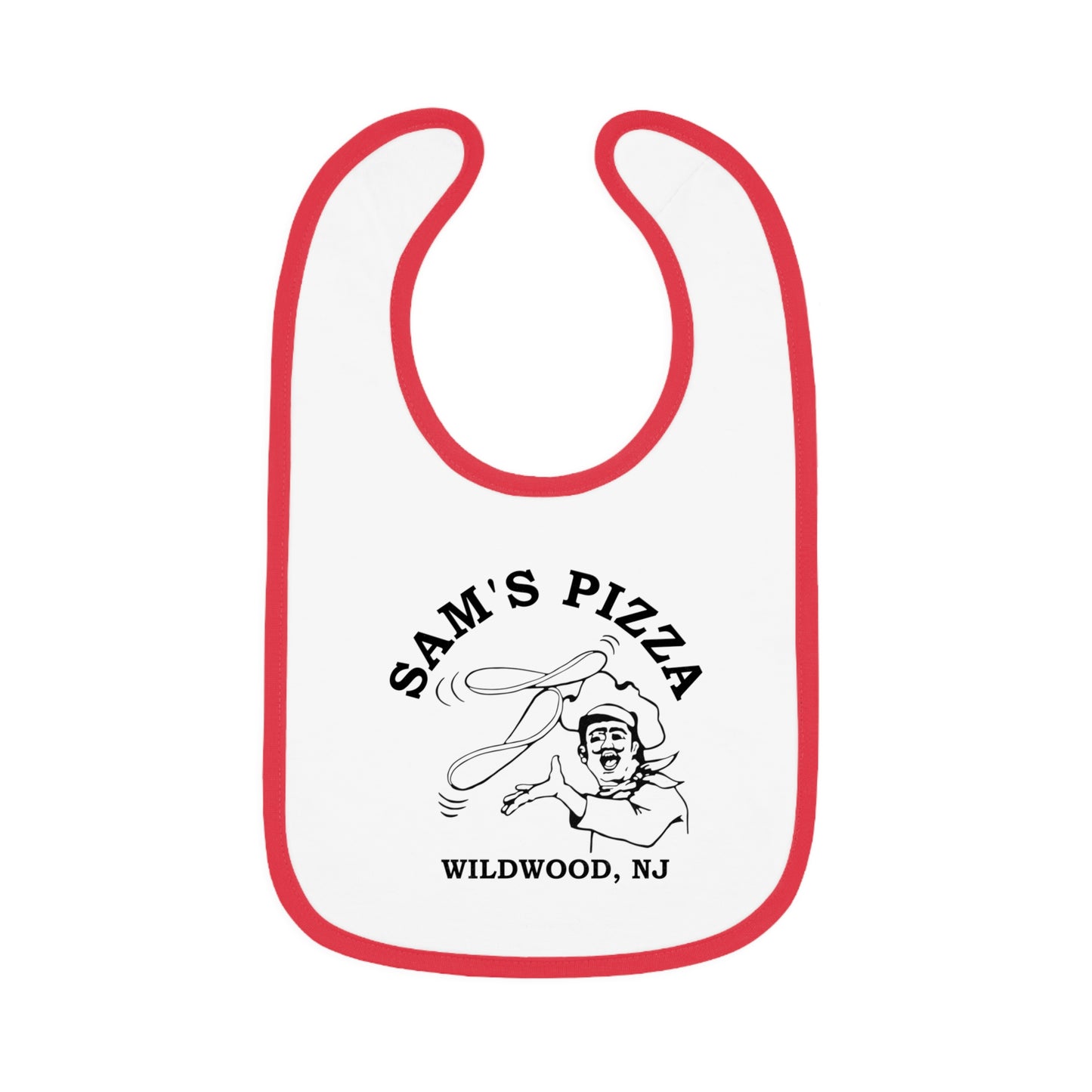 Sam's Pizza Palace Baby Bib