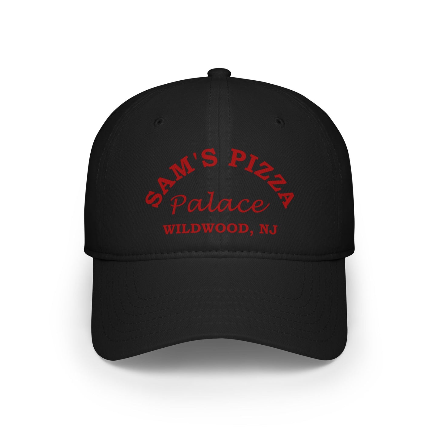 Authentic Sam's Pizza Palace Baseball Hat (Red Logo)