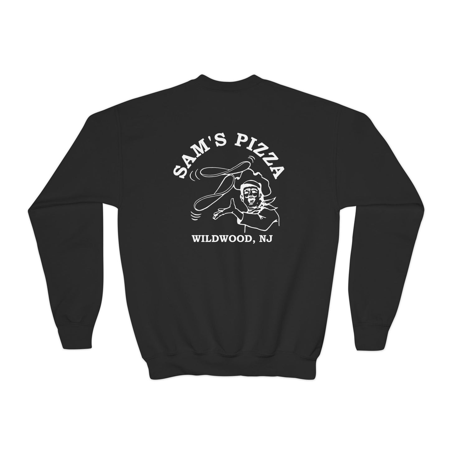 Sam's Pizza Palace Youth Crewneck Sweatshirt