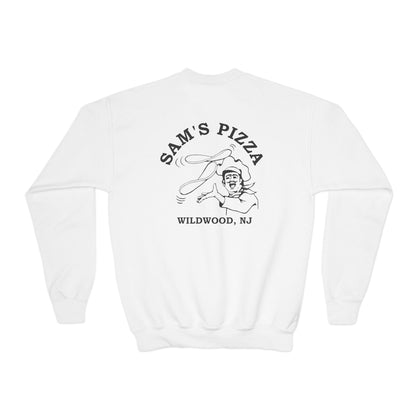 Sam's Pizza Palace Youth Crewneck Sweatshirt