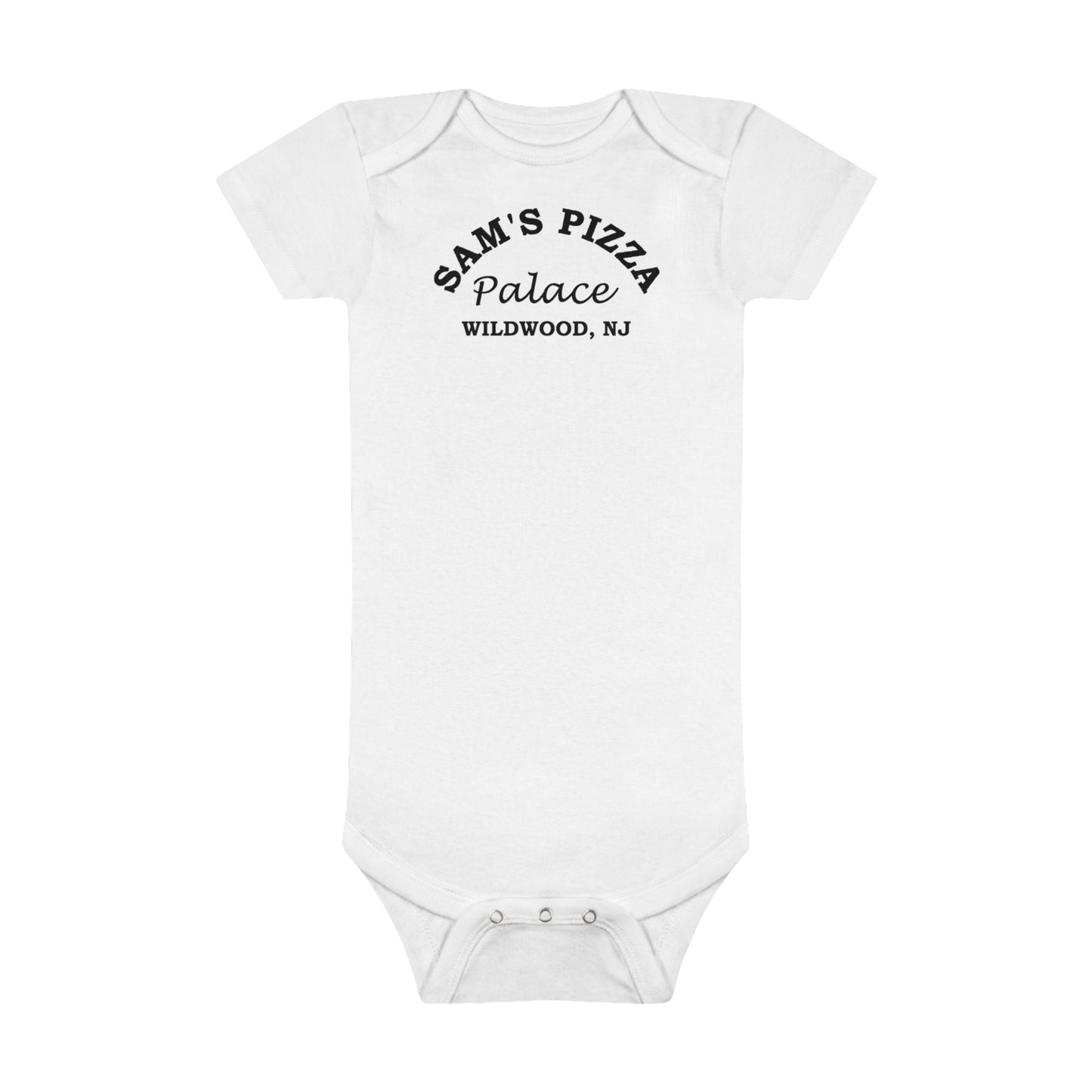 Authentic Sam's Pizza Palace Baby Short Sleeve Onesie®