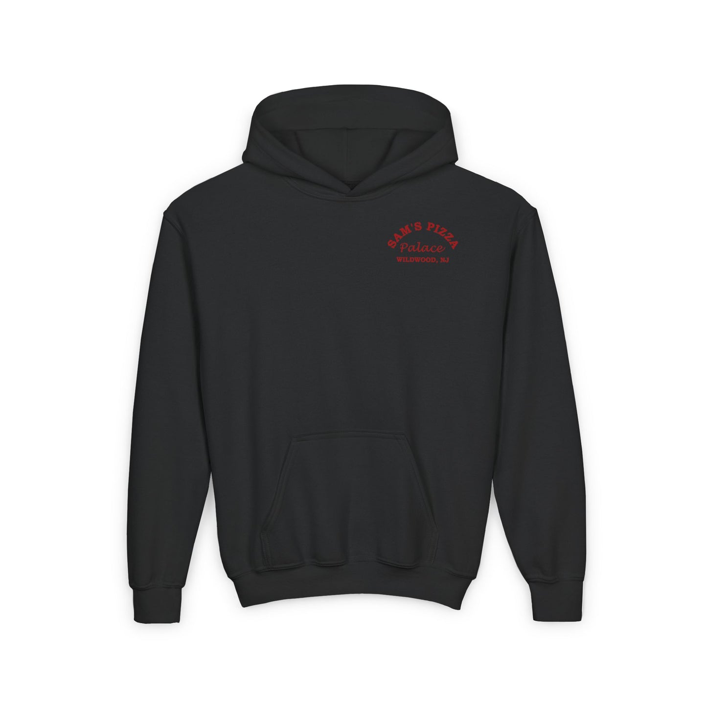 Authentic Sam's Pizza Palace Youth Hoodie (Red Logo)