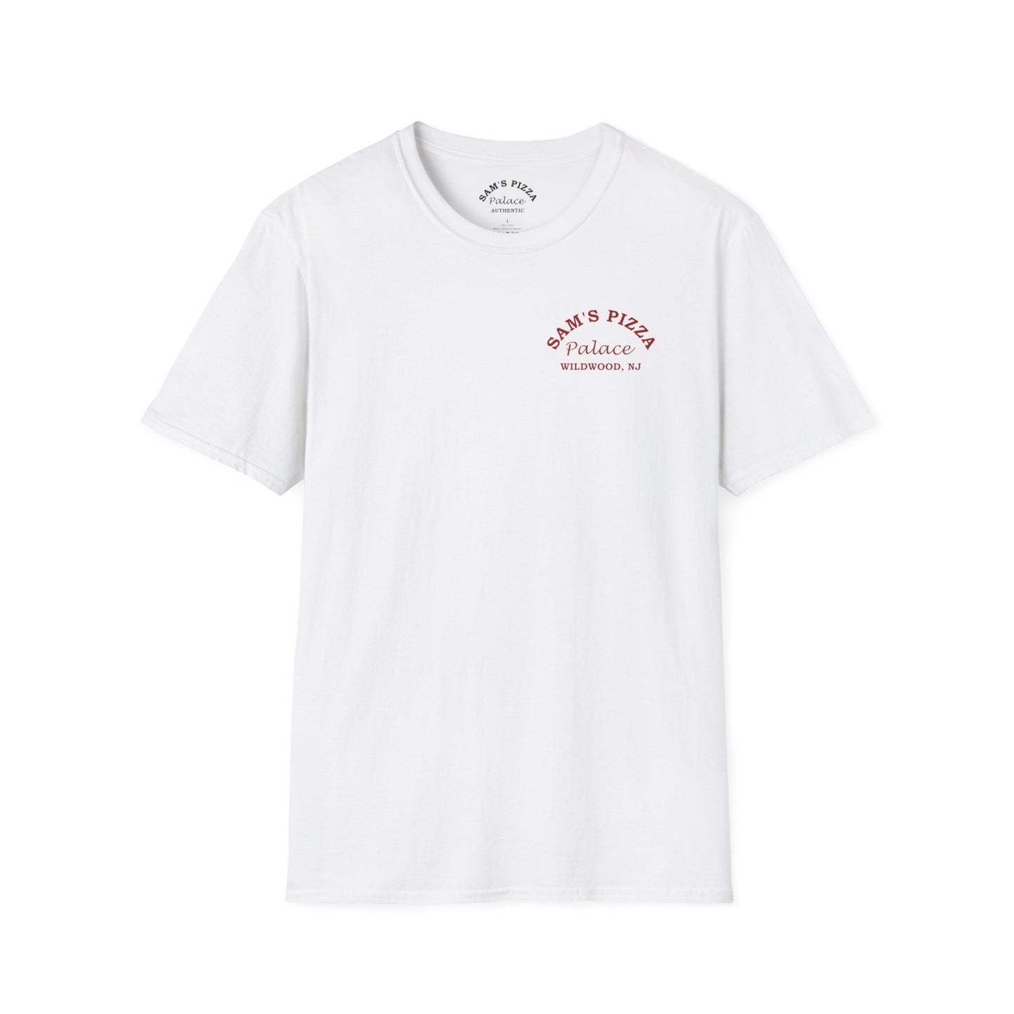 Authentic Sam's Pizza Palace T-shirt (Red Logo)