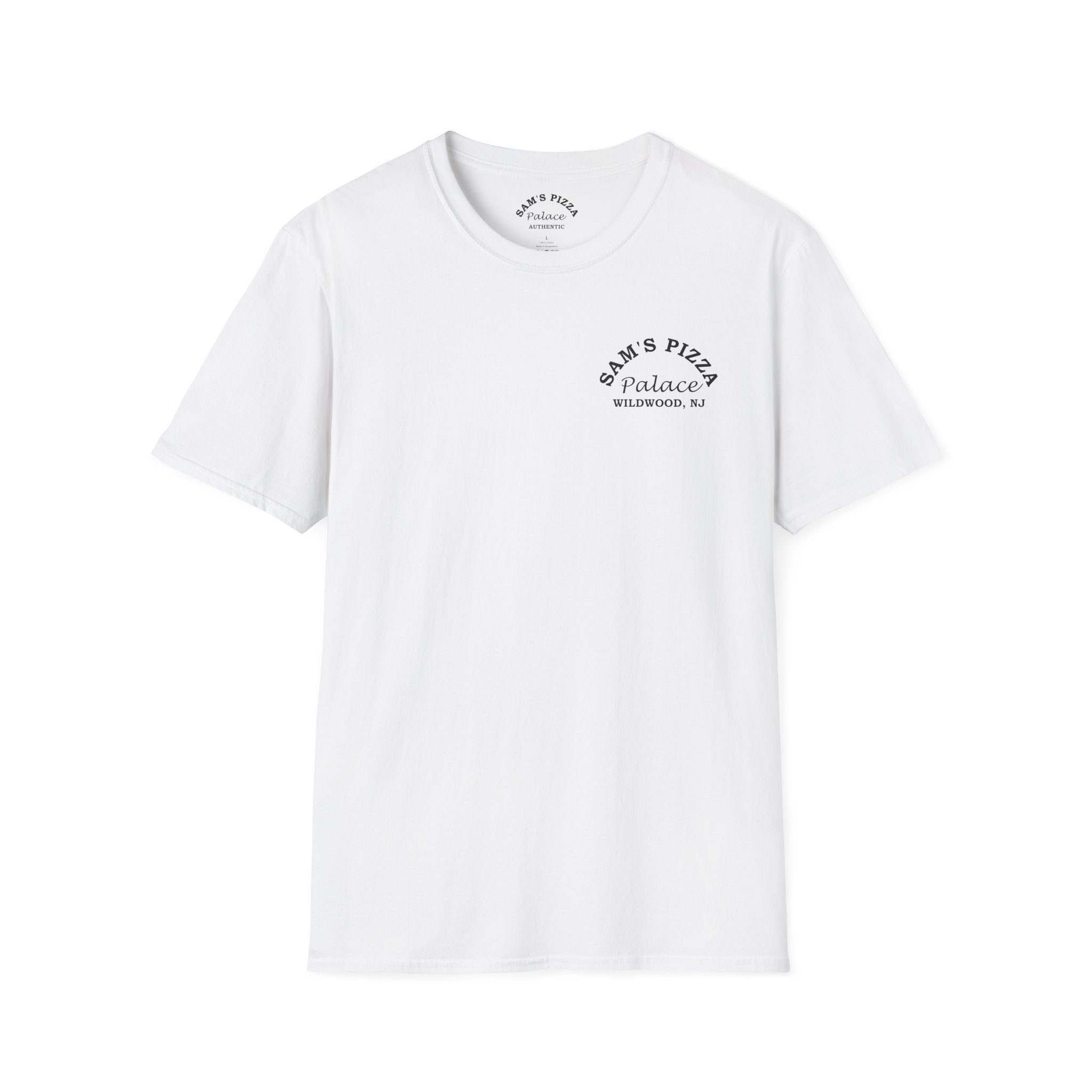 Sam's Pizza Palace T-shirt (Slice Slice Baby) – Sam's Pizza Palace