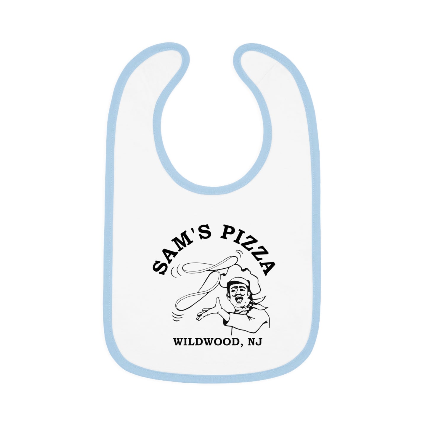 Sam's Pizza Palace Baby Bib