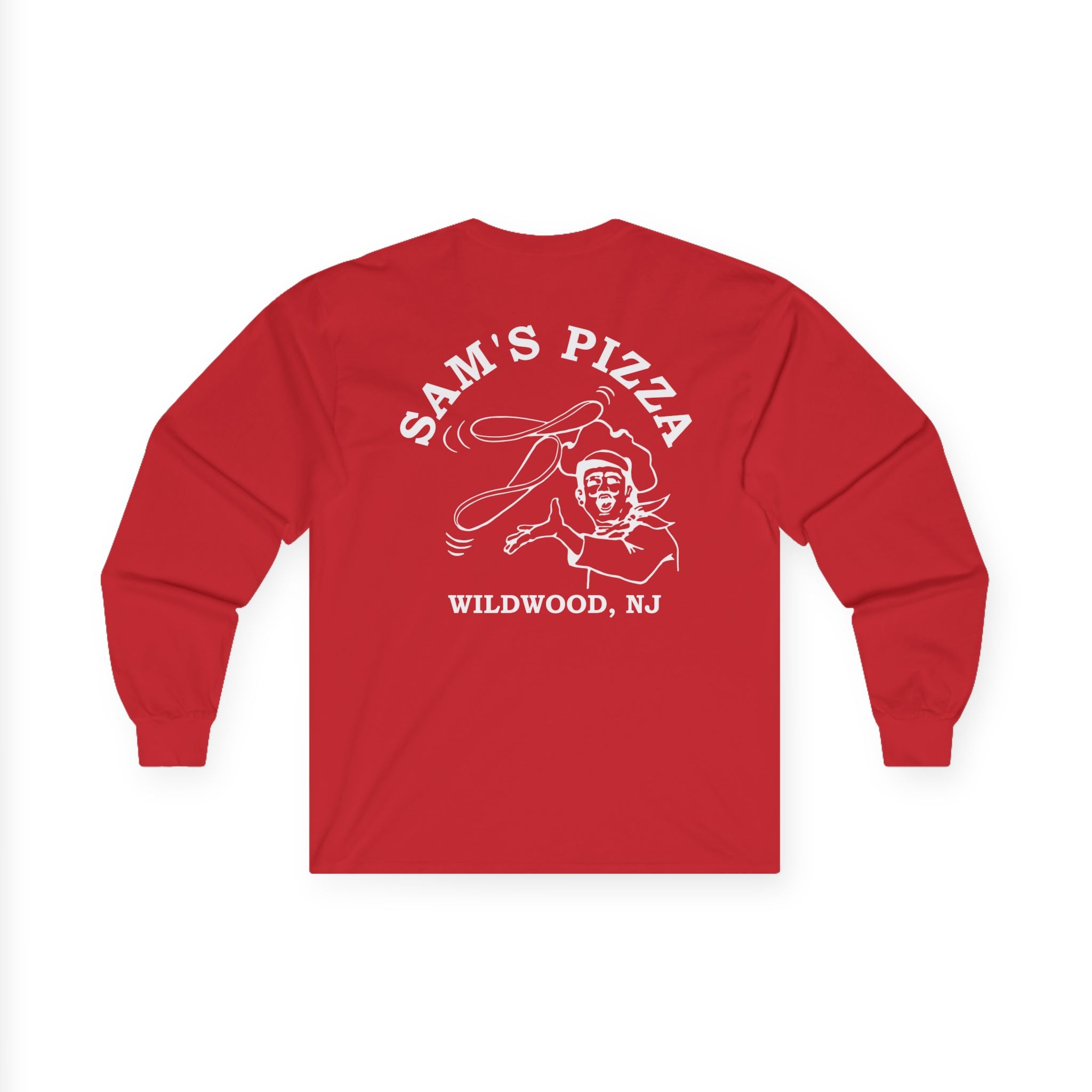 Sam's Pizza Palace Long Sleeve T-shirt – Sam's Pizza Palace Online
