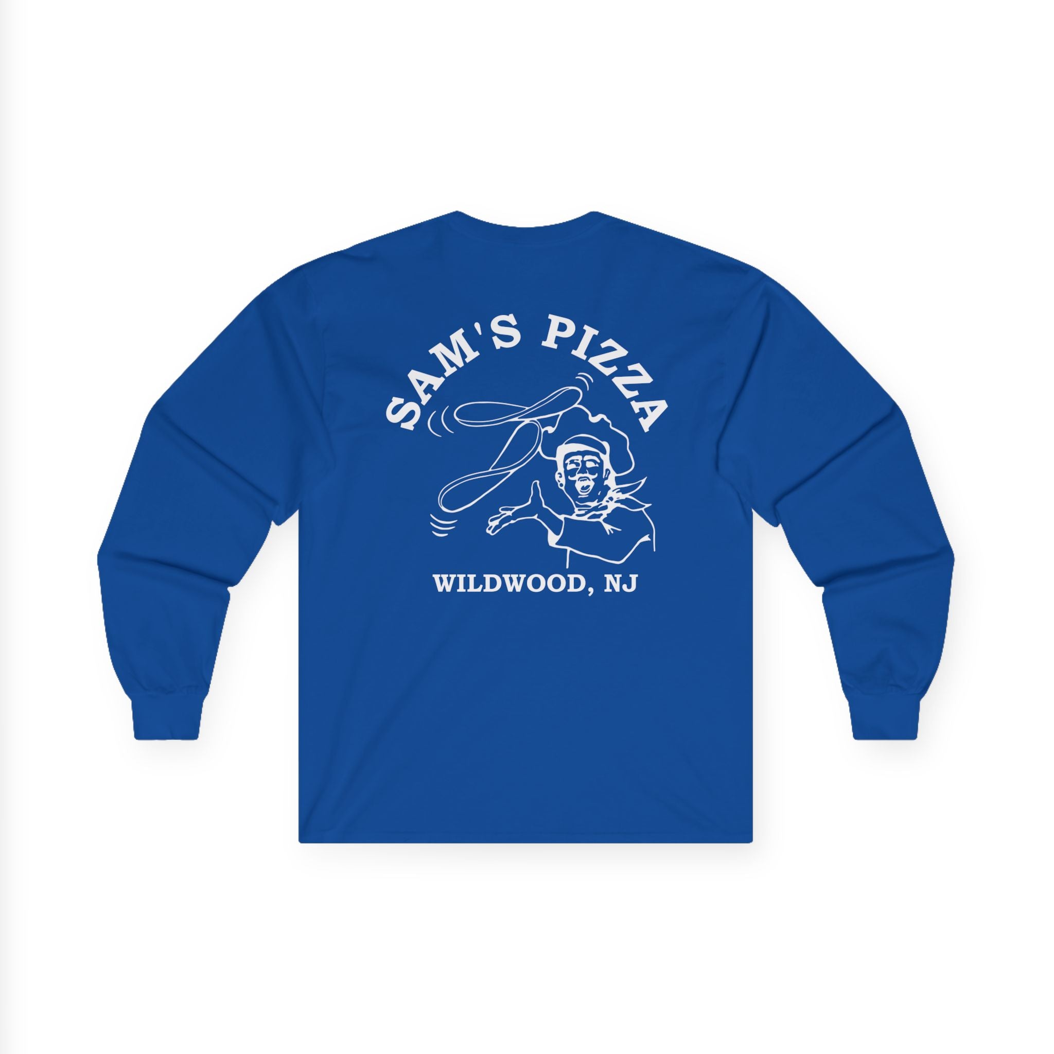 Sam's Pizza Palace Long Sleeve T-shirt – Sam's Pizza Palace Online
