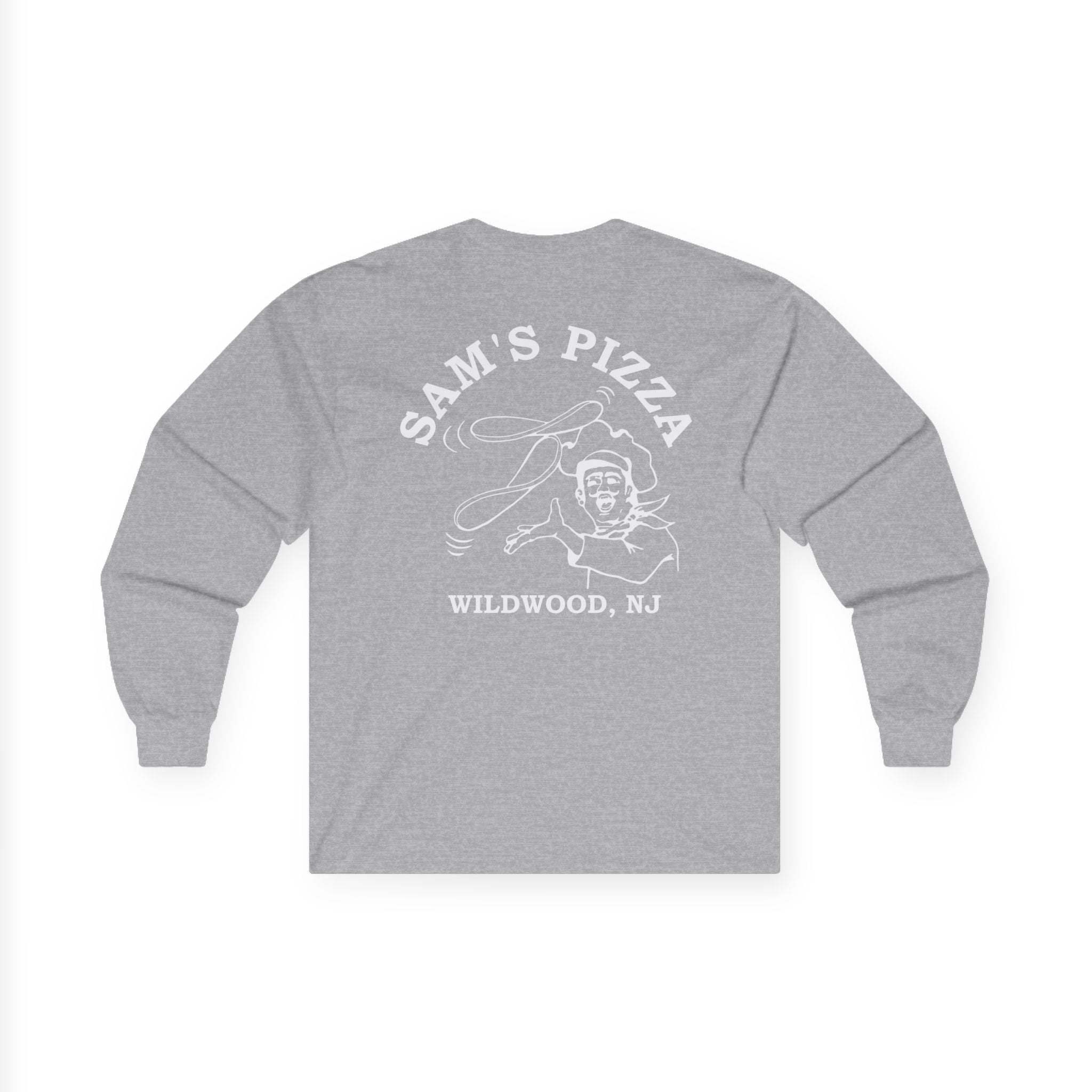 Sam's Pizza Palace Long Sleeve T-shirt – Sam's Pizza Palace Online