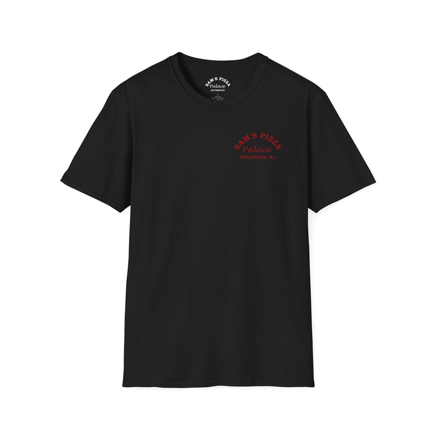 Authentic Sam's Pizza Palace T-shirt (Red Logo)