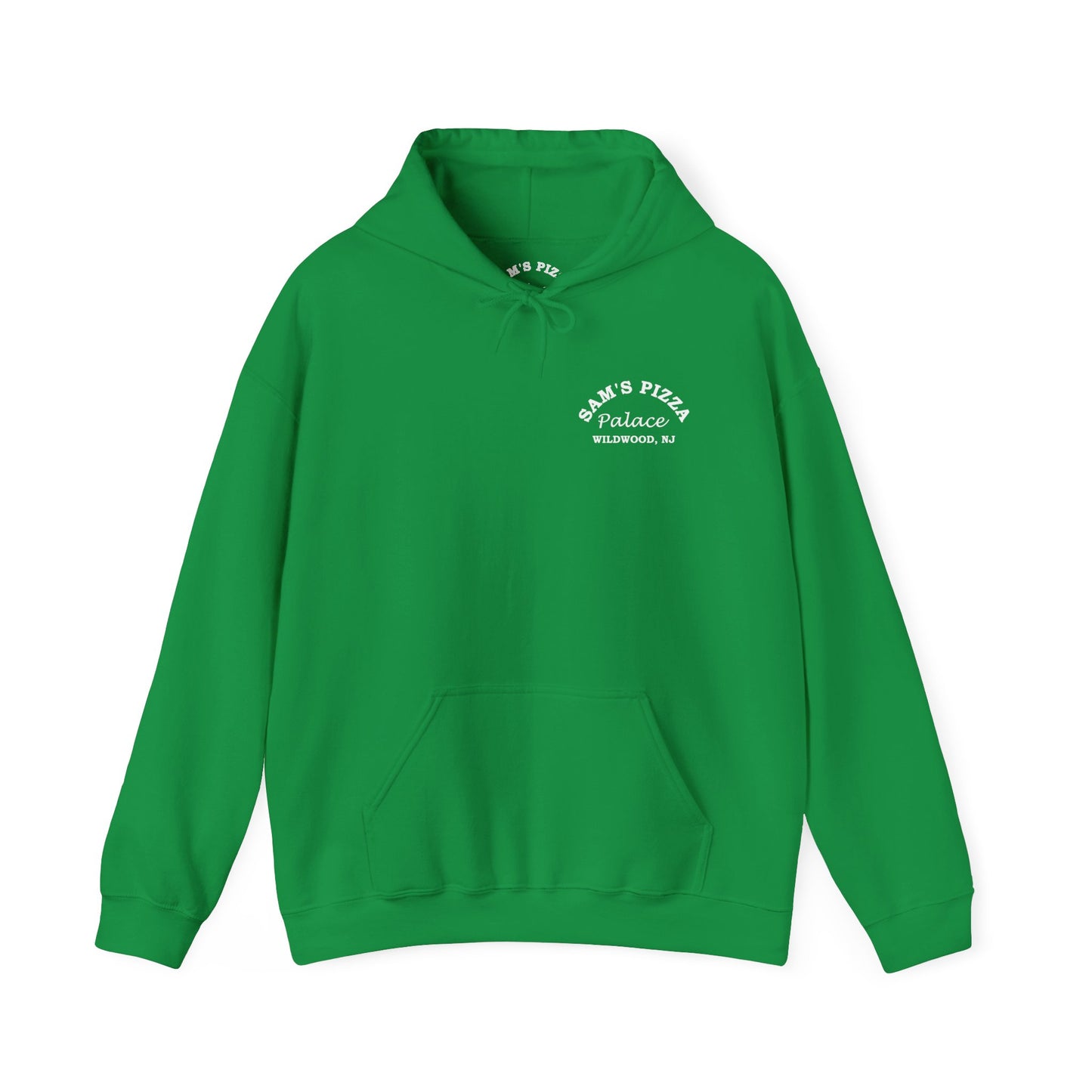 Green Authentic Sam's Pizza Palace Hoodie