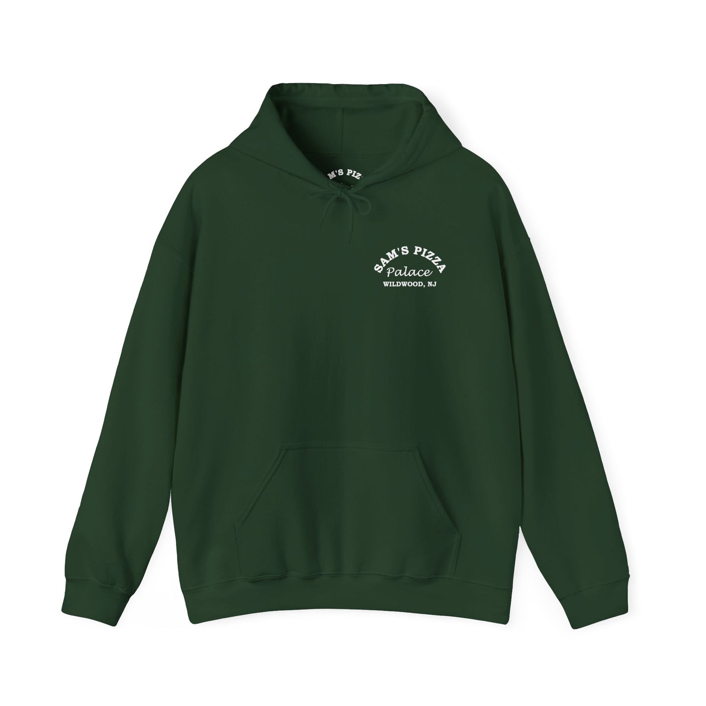 Green Authentic Sam's Pizza Palace Hoodie