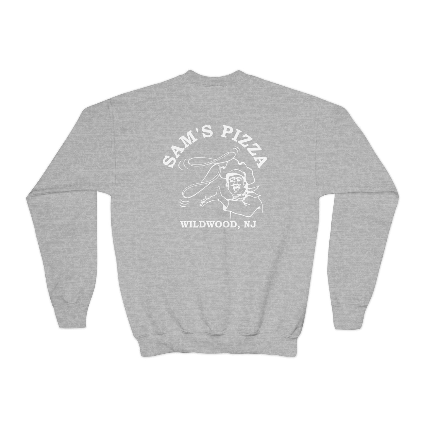 Sam's Pizza Palace Youth Crewneck Sweatshirt