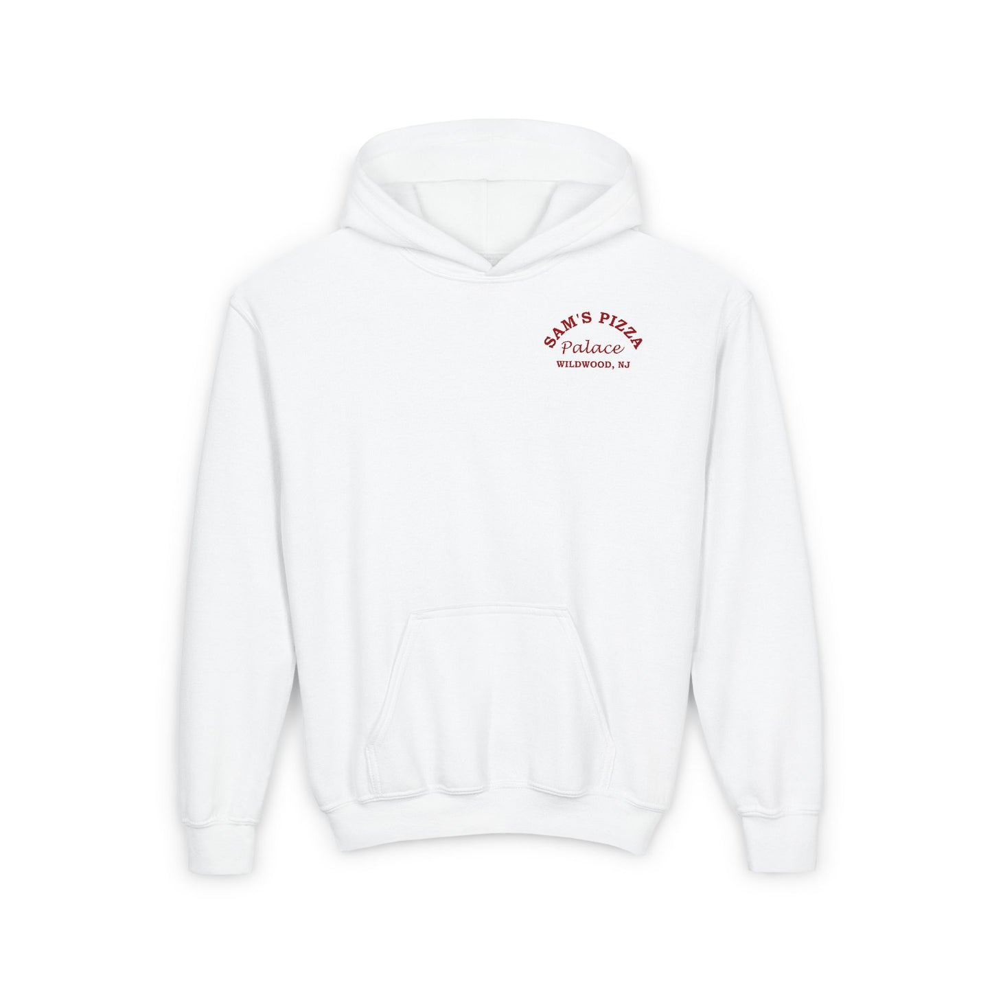 Authentic Sam's Pizza Palace Youth Hoodie (Red Logo)