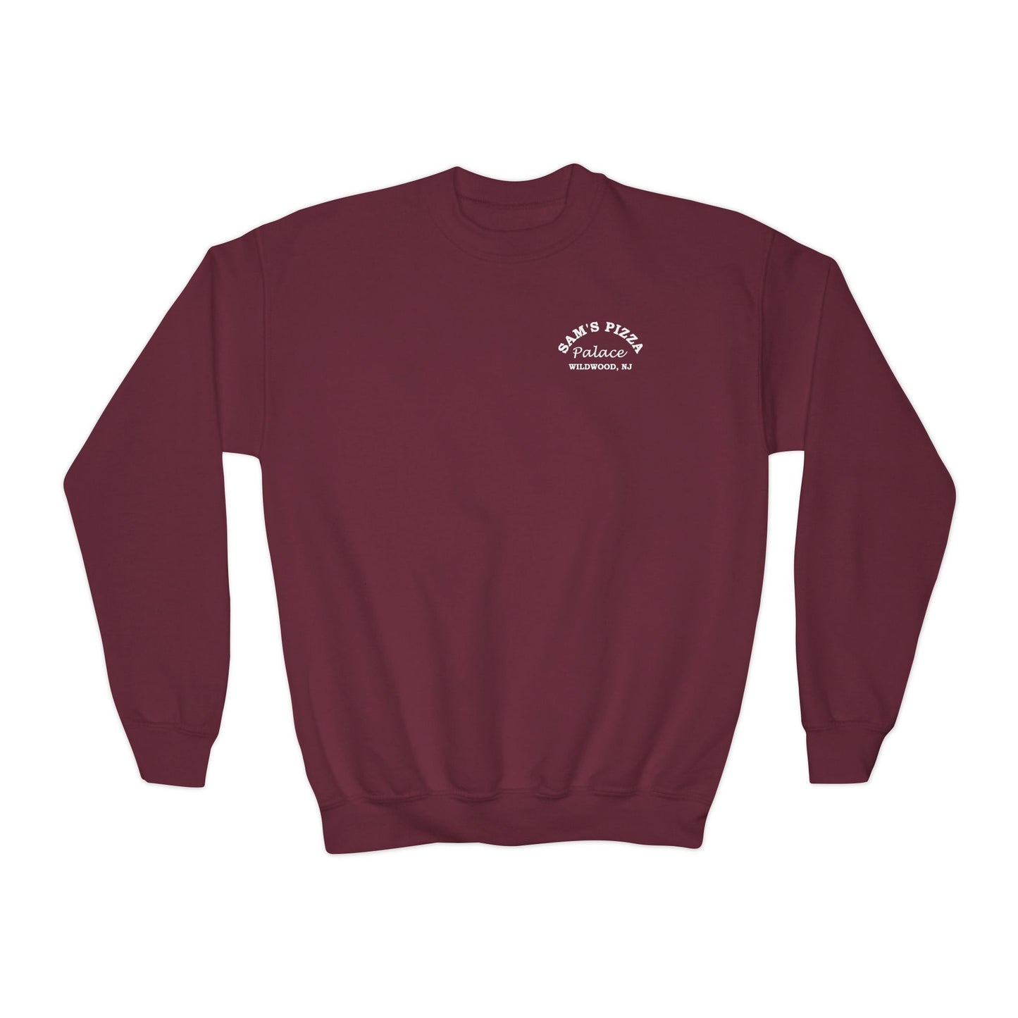 Authentic Sam's Pizza Palace Youth Crewneck Sweatshirt