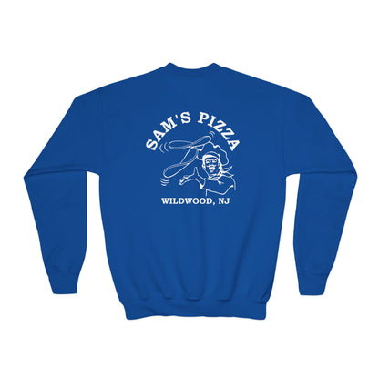 Sam's Pizza Palace Youth Crewneck Sweatshirt