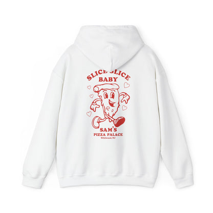 Sam's Pizza Palace Hoodie (Slice Slice Baby)