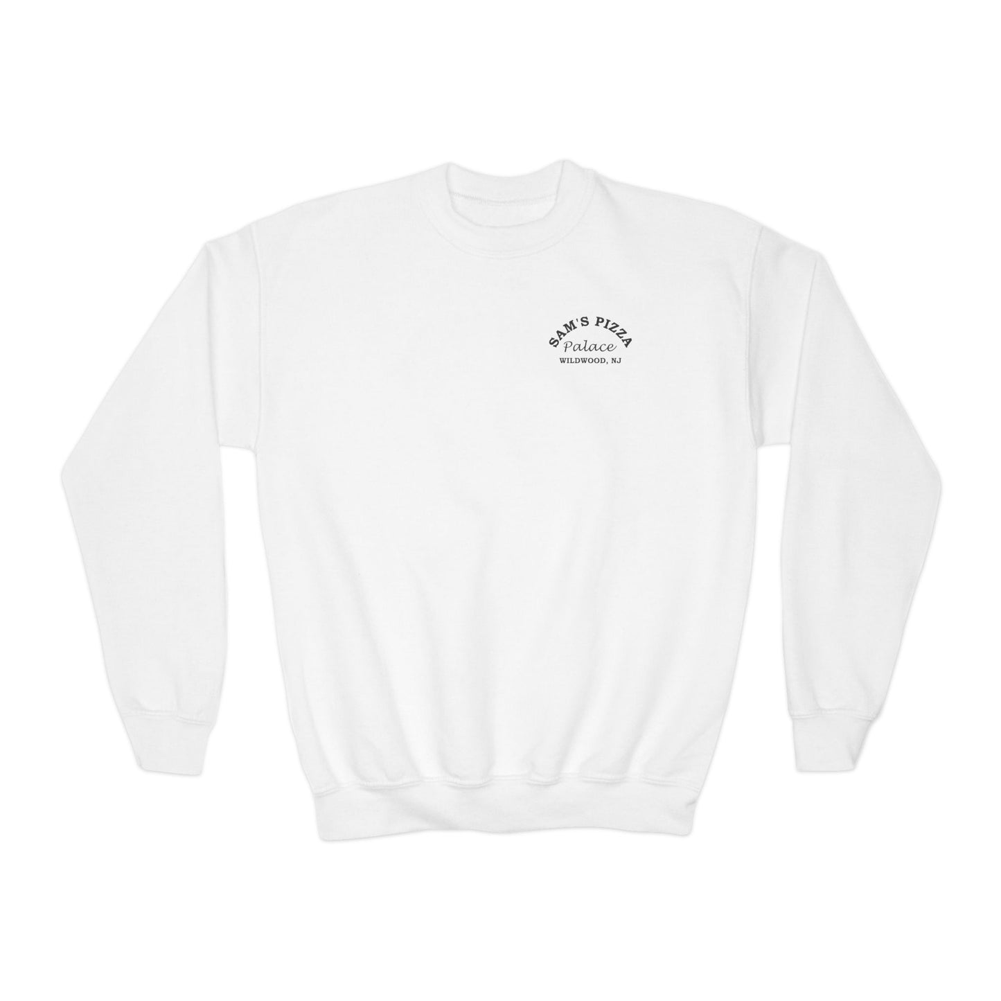 Authentic Sam's Pizza Palace Youth Crewneck Sweatshirt