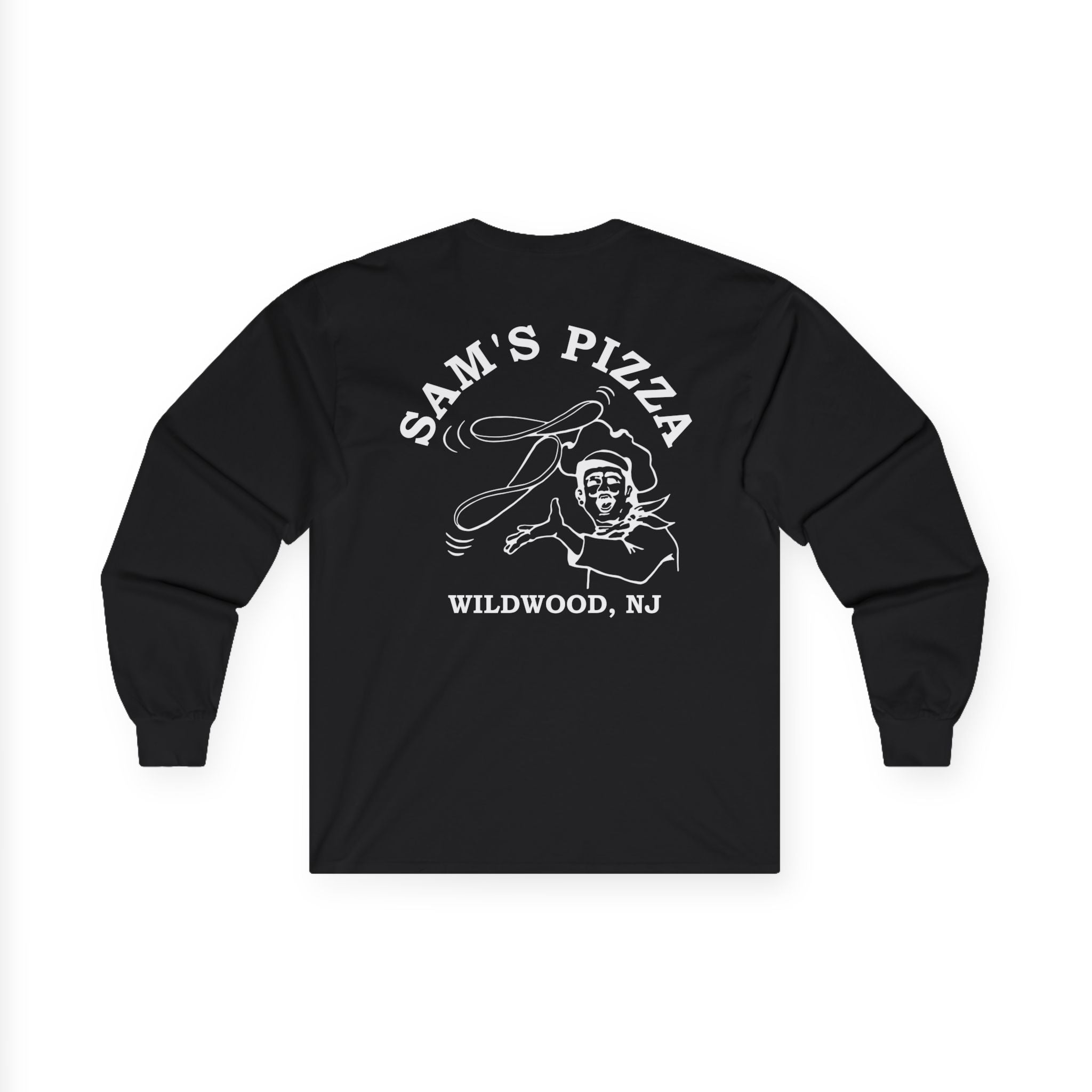 Sam's Pizza Palace Long Sleeve T-shirt – Sam's Pizza Palace Online